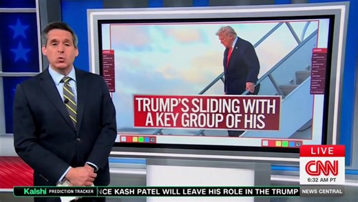 CNN data guru sounds alarm on Trump’s slip with core MAGA voters