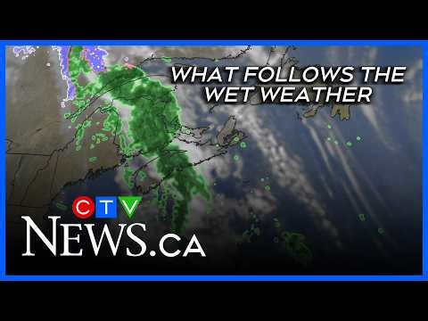 Rainy Friday but sunnier and warmer conditions follow