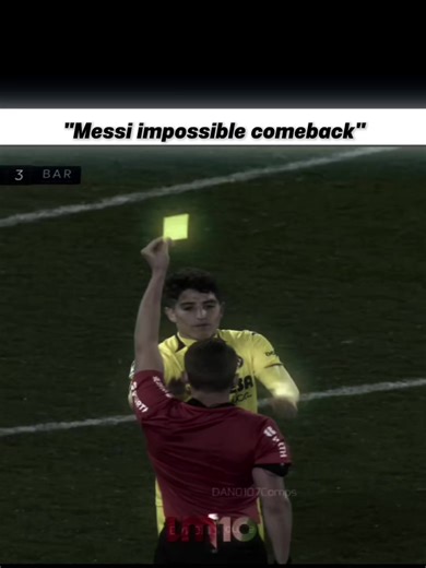 Messi Impossible comeback ☠️ #messi #messi_king #goat #fyp #football | Messi