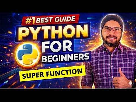 #48 Super Function in Python | Python Tutorial For Beginners