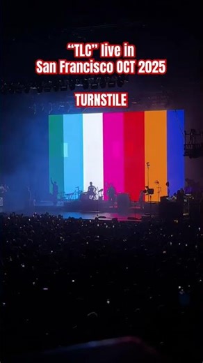 TURNSTILE performs TLC in San Francisco - October 2025 #turnstile #concert #livemusic #hardcore #sf