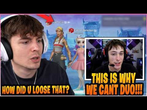 PETERBOT & CLIX Prove They CAN’T Duo For FNCS After THIS HAPPENED In The EASIEST 3v3 WAGER!