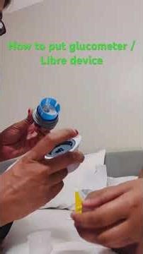 Libre / glucometer tutorial #noedits #organic #diabetes #libre