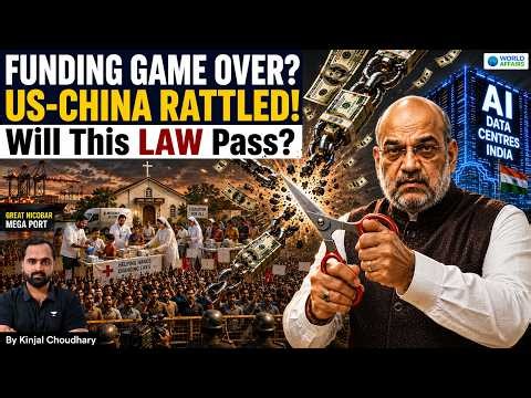 India's Biggest Crackdown On Foreign-Funded Influence Ops- FCRA Amendment Reaches Parliament! Kinjal