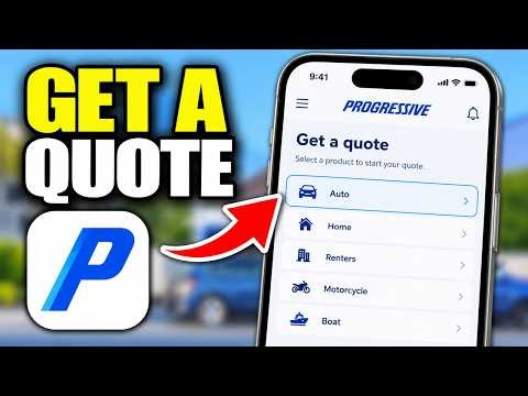 How to get a quote in Progressive app (Complete Guide)