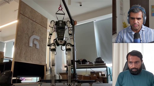 New Episode: Farid Ahsan (@frdahsan) and Bhanu Pratap Singh (@bhanuism) are the founders of General Autonomy - developing humanoid robots from the ground up in India.We discuss their vision for humanoids in the Indian market, actuators, AI for humanoids, India's hardware ecosystem, and more.2:24 From $5 billion social app to robotics7:02 Why humanoid form factor for India14:48 Business model before humanoids ship20:30 Designing actuators in-house26:21 Off-the-shelf vs custom actuators31:33 Rare 