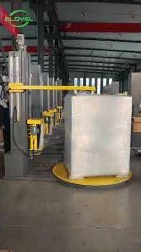 Pallet Wrapping Machine #wrapper #wrappingmachine #automobile