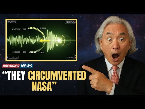 3I ATLAS Just Made Contact — NASA Was Unprepared Michio Kaku