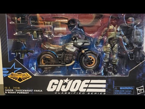 Gi joe classified nightforce Shockwave review 