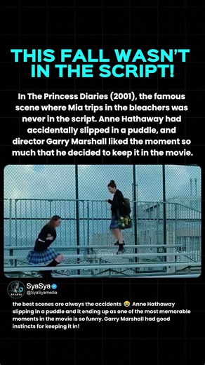 In The Princess Diaries (2001), Fall Was NOT in the Script