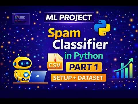 Spam Classifier in Python | Part 1 – Setup & Dataset (Beginner Friendly ML Project)