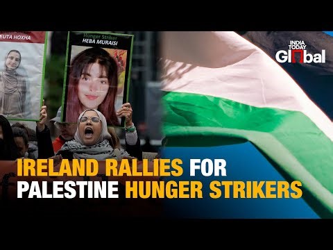 Belfast Rallies For Palestine Hunger Strikers As Memories Of 1981 Irish Republican Deaths Resurface