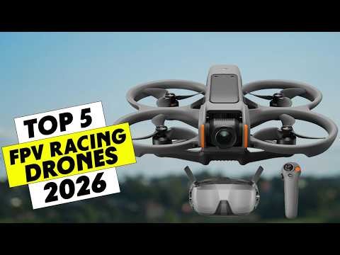 Top 5 Best Racing Drones 2026 | FPV 4K & 8K Camera Drones