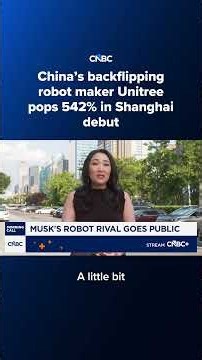 China's backflipping robot maker Unitree pops 542% in Shanghai debut
