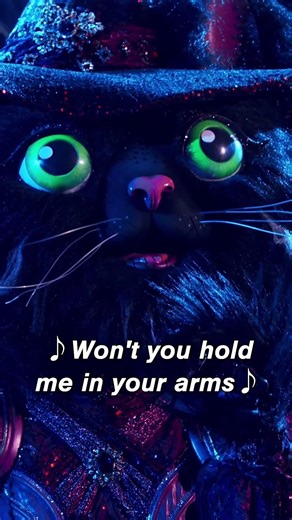 cat witch performs “run to you” by whitney houston #themaskedsinger