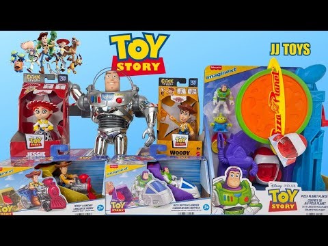 Disney PIxar Toy Story Pizza Planet is BACK! 🍕 Testing the New Buzz & Woody Launcher & Click Figs