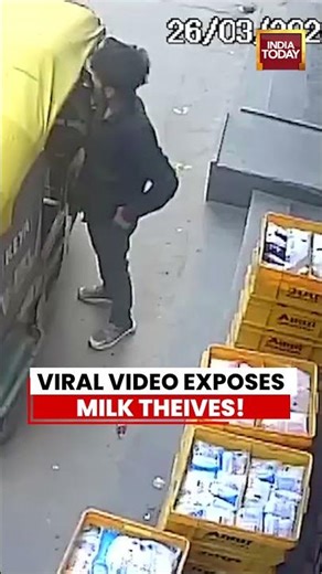 Viral Video Exposes Milk Theft Gang, Delhi Police Make Arrests #viralvideo #delhi