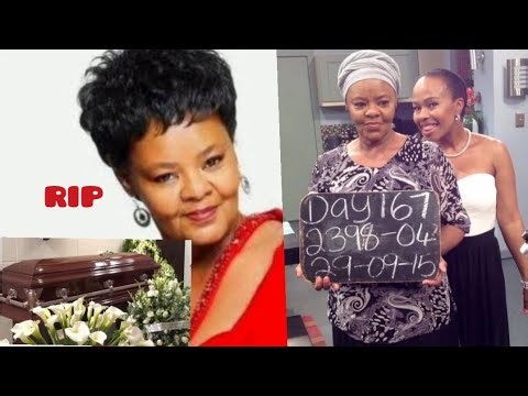 Rest in Peace Muvhango Actress Cynthia Shange
