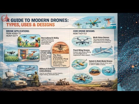 A guide to modern drones types, uses & designs
