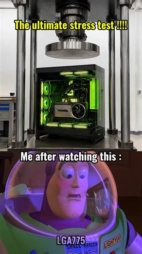 "ultimate stress test 💀" #pcgaming #benchmark #rtx5050 #gtx1080ti