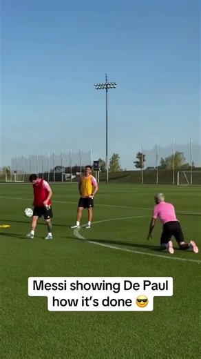 If anyone can do it, it’s Messi 😎🐐 (via @InterMiamiCF/TT)