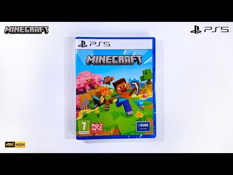 Unboxing Minecraft Bedrock Edition PS5