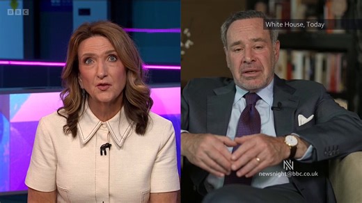 "No country on earth, probably, has been more harmed by Donald Trump personally than the United Kingdom."David Frum, The Atlantic, on whether the King's state visit can "smooth things over permanently" between the UK and USA.#Newsnight