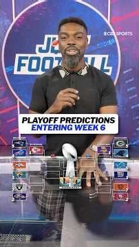 BMAC's NFL Playoff bracket entering Week 6 👀 #hqsocial