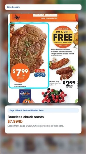 King Soopers Weekly Ad (10/28/26 - 11/3/26) Top 5 Deals #shorts