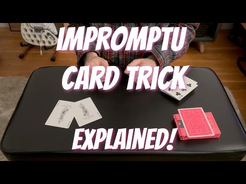 Hasty Jokers | KICKER Ending Impromptu Card Trick Tutorial