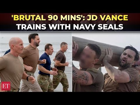 'Hit by a freight train!': JD Vance joins Navy SEAL training, pushes limits in gruelling workout