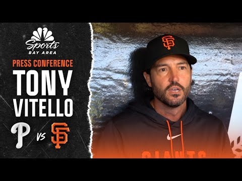 Tony Vitello hopes Giants build on positives from early 2026 MLB season slump | NBC Sports Bay Area