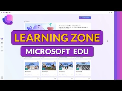 How to Use Microsoft Learning Zone (AI-Powered App for Educators & Students)