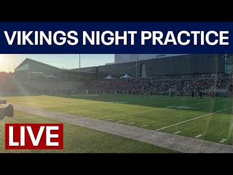 LIVE | Vikings Training Camp night practice at TCO Stadium