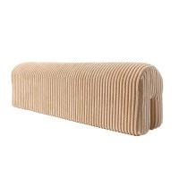Hakuna Matte Bed Rail Bumper - Beige 90cm