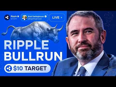 LIVE: Brad Garlinghouse on Ripple Bull Run & BlackRock Partnership – XRP Price Prediction