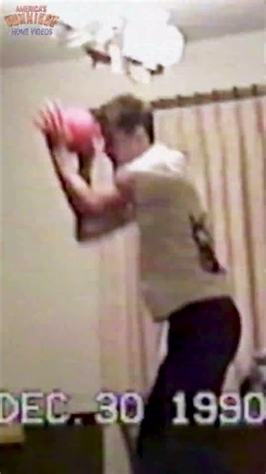 This 90s Indoor Hoop Attempt Went Exactly As Wrong As You'd Think #throwback #AFV #basketball