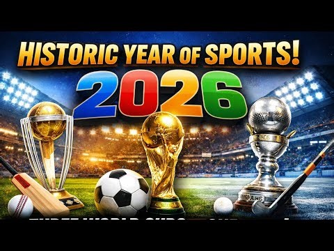 2026 Sports Calendar 📅 | 12 साल में सबसे बड़ा Sports Calendar 🔥 | FIFA, T20 World Cup, Hockey, IPL