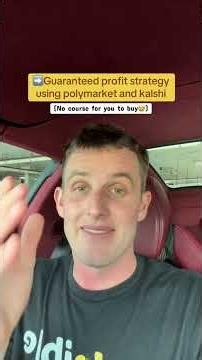 Arbitrage is the best beginner strategy for beginners on polymarket and kalshi