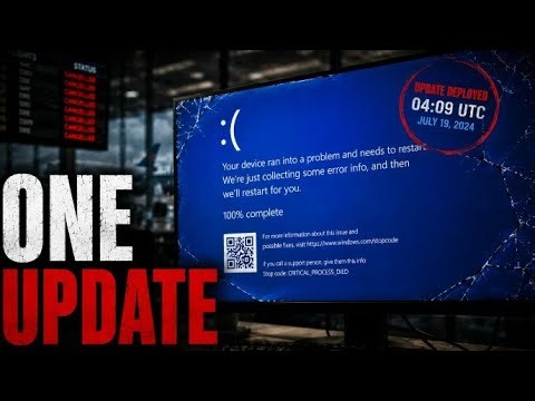 CrowdStrike Global Outage Explained | The 78 Minutes That Crashed the World