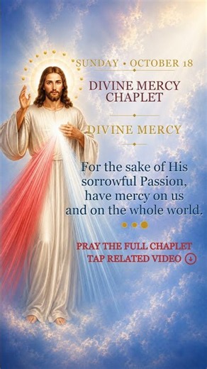 Pray the Divine Mercy Chaplet With Us 🙏