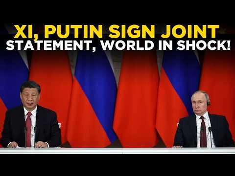 Xi-Putin Meeting LIVE: Xi, Putin sign joint statement | Putin in China LIVE | Times Now World