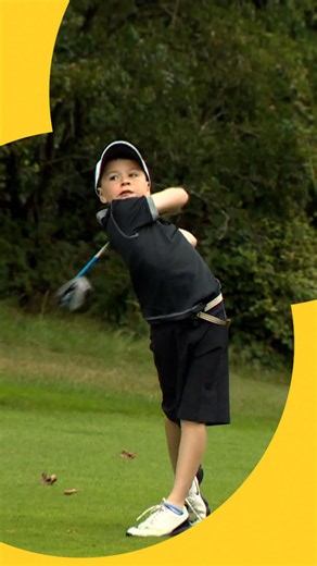 Ollie McEvoy: The young golfer with huge ambitions