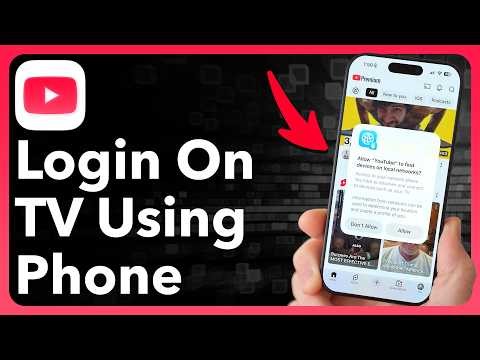 How To Login To YouTube On TV Using Phone