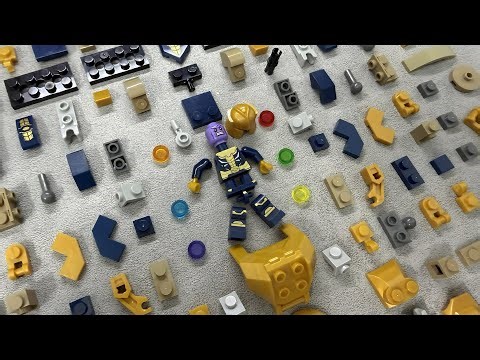 LEGO Thanos Mech vs Avengers Battle | Infinity Gauntlet Power