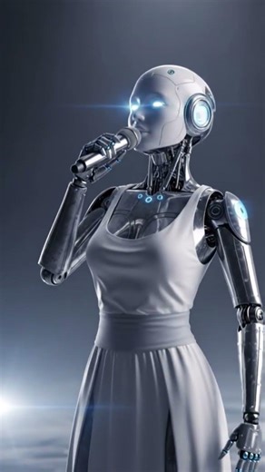 #DreamScreenAI Robot Lip-syncs Lady Gaga's Song - Always Remember This Way #robot #digitalart