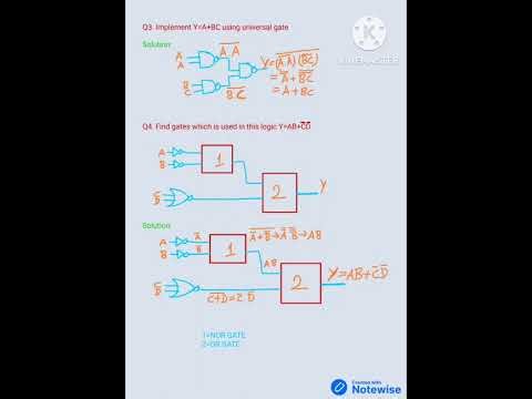 Questions on Logic gates