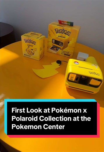 You can catch ‘em all through polaroids. 😎 Pokémon invited us to the preview of the Pokémon Center for Pokémon Worlds & Pokémon XP and we got a first look at the sold out Polaroid collection that was up for pre-order. 📸: @Lai Frances Made possible by @RØDE. #pokemon #pokemonworld #polemoncenter #allaccess #firstlook