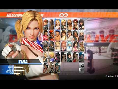Dead or Alive 6 (PS4). Arcade Mode with Tina