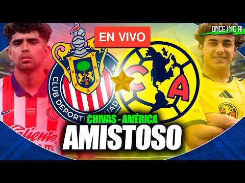 ASÍ FUE LA VICTORIA DE CHIVAS CONTRA AMÉRICA en el AMISTOSO